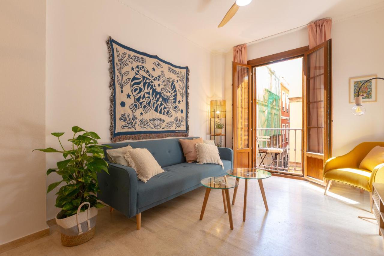 Bright Apartment With Patio And Balconies In The Center Málaga Exterior foto