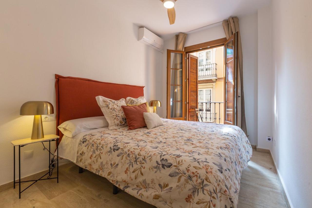 Bright Apartment With Patio And Balconies In The Center Málaga Exterior foto