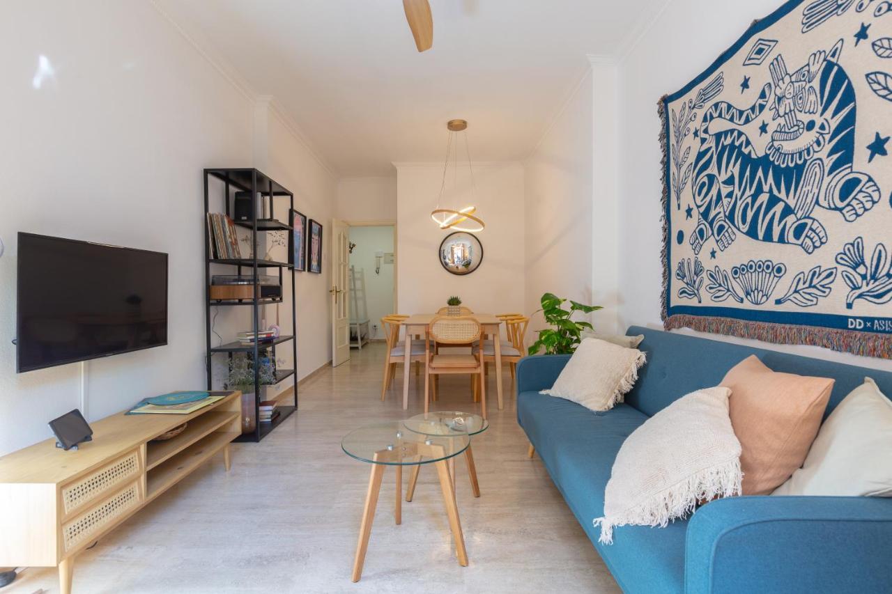 Bright Apartment With Patio And Balconies In The Center Málaga Exterior foto